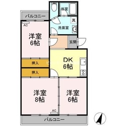 ベルシェ川村の物件間取画像